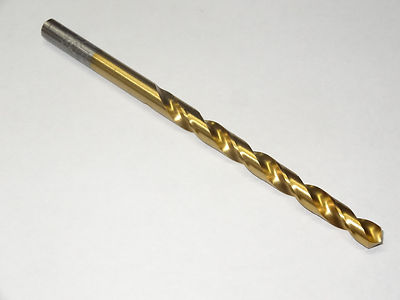 12 pcs PTD #11 R18G HSS Jobber Length Precision Twist Drills TiN Coated 17311