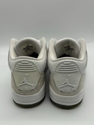 VNDS - Size 10 - Air Jordan 3 Retro Triple White - 136064 VNDS - Size 10 - Air Jordan 3 Retro Triple White - 136064