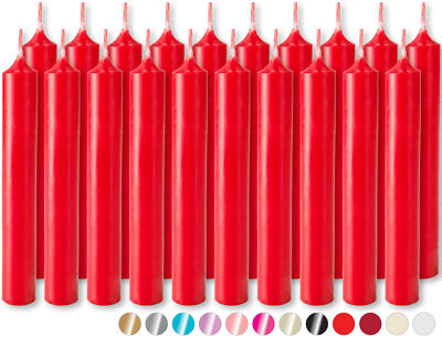 BRUBAKER 20 Small Candles for Rituals, Spells, Witchcraft, Wedding, Home Decor