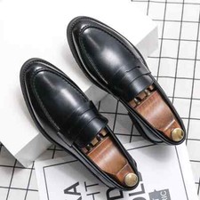 Mens Slip on Shoes Male Shoes Men Wedding Dress Loafers Mens Lightweight