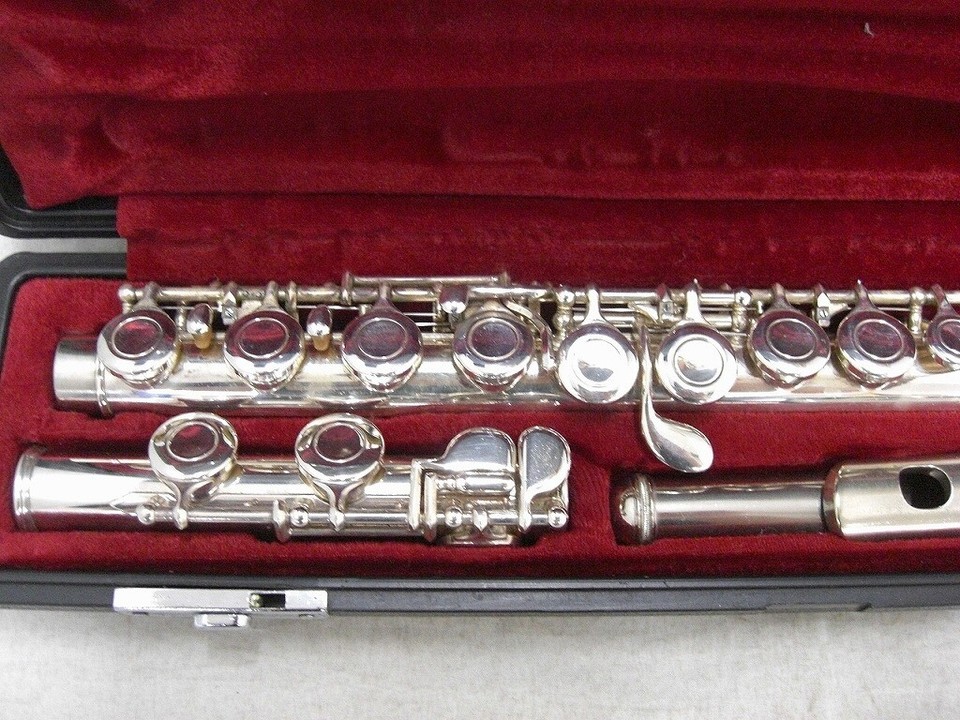 YAMAHA YFL311 YFL311 Flute Nickel Silver Working w/ Hard Case Second