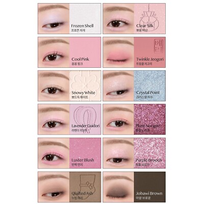 CLIO Shade & Shadow Palette 9.6g 06 Berry Guidori 2024 F/W K