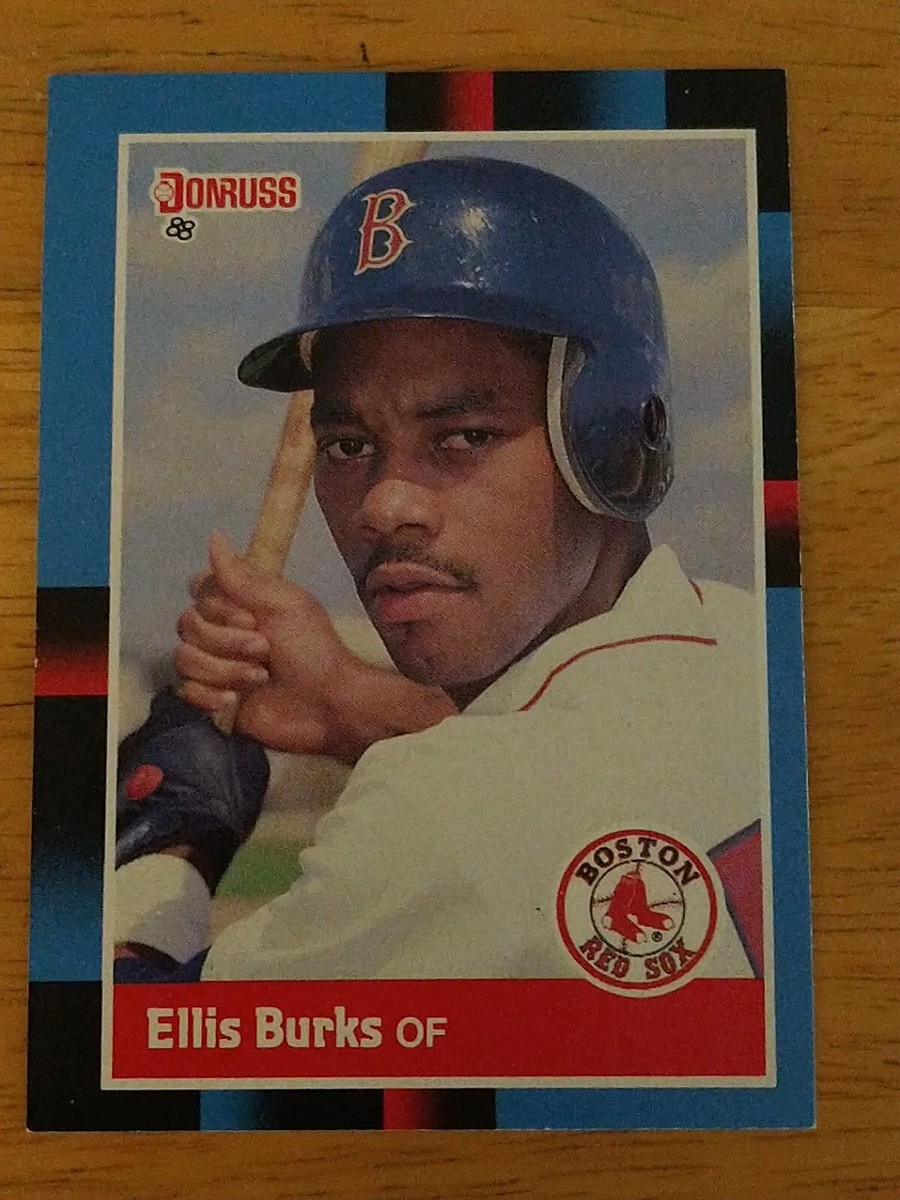 1988 Donruss Ellis Burks ROOKIE #174 MLB Boston Red Sox | eBay