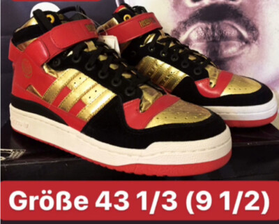 ADIDAS Forum Mid Hellboy Limited Edition (Größe 43 1/3) (US 9 1/2) G04663 NEU