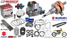 Suzuki RMZ450 OEM Crankshaft Stock Engine Rebuild Kit Cylinder Piston Gasket 15+
