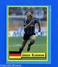 TOP MICRO CARDS - Vallardi 1989 - Figurine Sticker - KLINSMANN - INTER