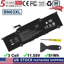 For HP Envy 13m-bd Series Battery BN03XL 11.55V 51Wh 4195mAh L77034-005