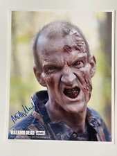 MIKE MUNDY In Person Signed Autograph 20x25cm The Walking Dead