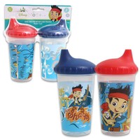 2-pack Spill Proof Jake Neverland Pirates 10oz Sipper Toddler Boys Tumbler 2-pack Spill Proof Jake Neverland Pirates 10oz Sipper Toddler Boys Tumbler