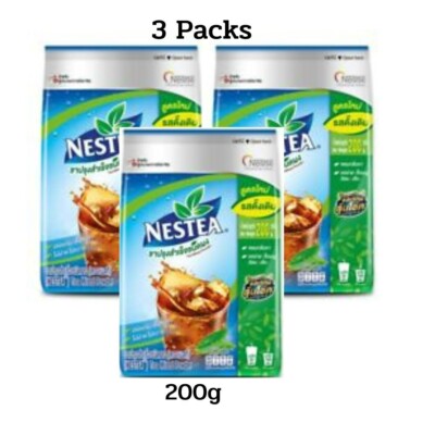 Nestle Nestea Iced Tea Mix 200g (Pack of 3) Instant Drink Powder Thailand