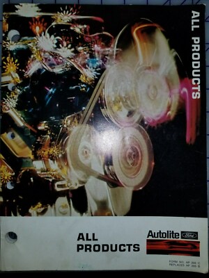 1968 Autolite All Products Parts Catalog 