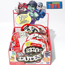 Tech Deck Dudes MINI SKATEBOARD & FIGURE 1 PACK single Series 1 mistery surprise