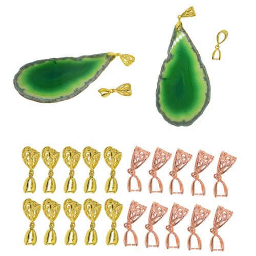 Copper Jewellery Connectors & Bails