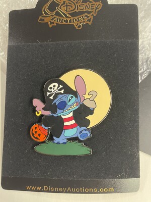 【ディズニーオークション】LE1000 スティッチ　保安官　ハロウィン　ピン ディズニーオークション】LE1000 スティッチ 保安官 ハロウィン