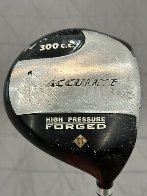 #ad Acculine 300cc High Pressure Forged Ti Driver Regular Flex Graphite 44” RH $9.99