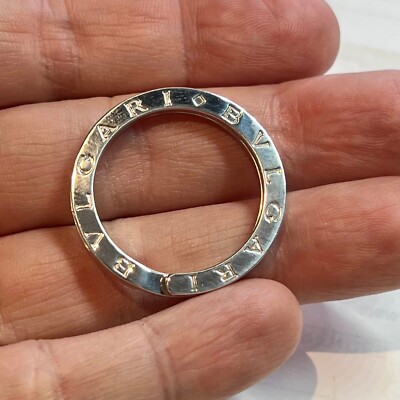 Bulgari Bvlgari Estate Keychain Sterling Silver B10 | eBay