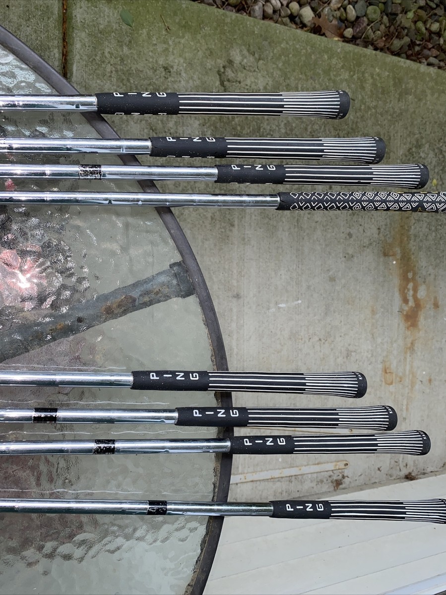 PING - bana Mens Ping Zing 2 Iron KT-M Steel Regular Flex Shaft Silver