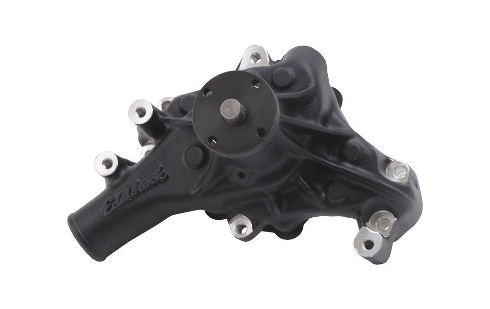 Edelbrock SBC Water Pump - Long Black Edelbrock SBC Water Pump - Long Black