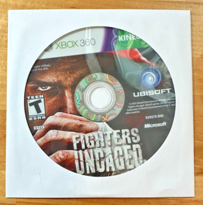 Fighters Uncaged (Microsoft Xbox 360, 2010) NO TRACKING - DISC ONLY