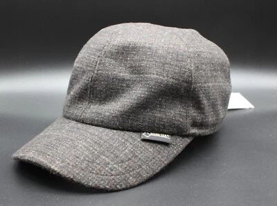 GORE-TEX 54 bis 61 Göttmann Baseball Monaco KG Schwarz Gore Tex Schirm Kappe Ohrenklappen