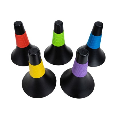  5 Pcs Fußballtrainingsmarker Fußballhütchen Für Übungen Sportkegel