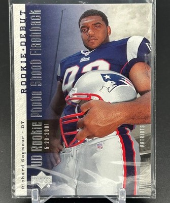 2006 Upper Deck Rookie Debut Rookie Photo Shoot Flashback Richard Seymour #RPF78