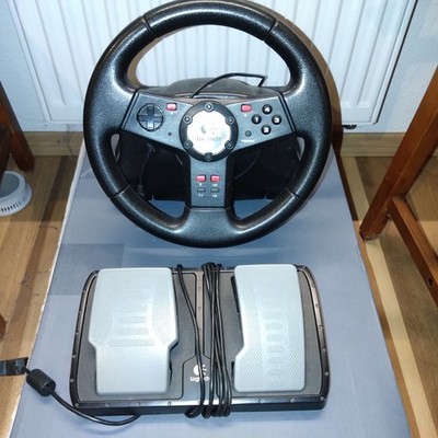 Logitech Formula Vibration Feedback Wheel mit 2 Pedalen
