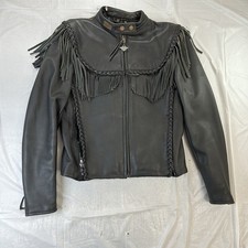 VTG HARLEY DAVIDSON WILLIE G LEATHER JACKET S...