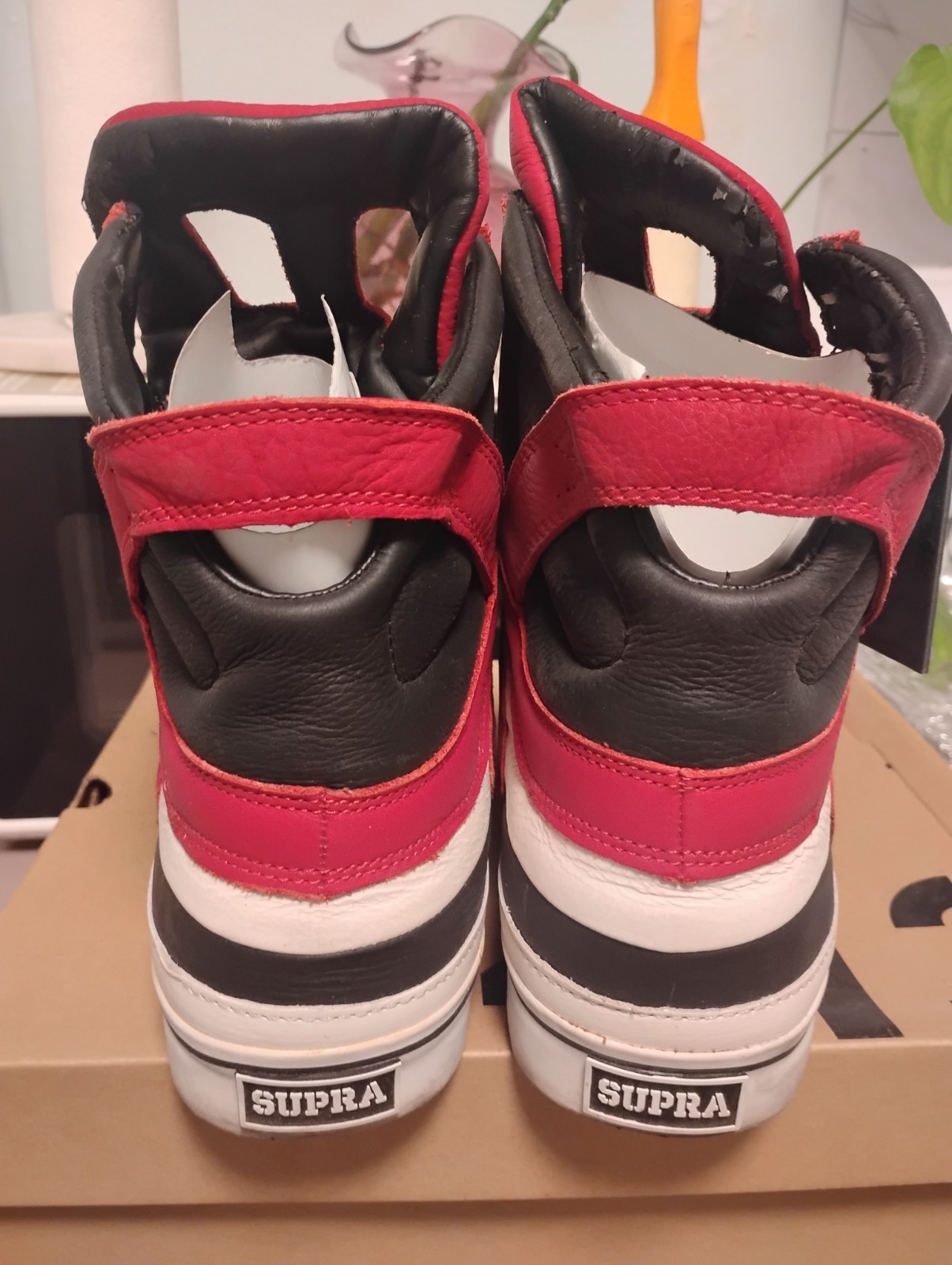 ULTRA RARE SUPRA SKYTOP 2 LIL REDS! SKATEBOARD SHOES! vans Osiris Supreme image 4