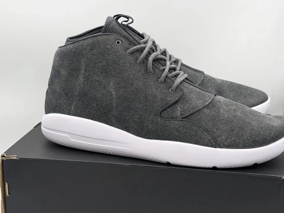 Jordan Eclipse Chukka Men's Sneakers Size 15 Anthracite Black White 881453 006 - Image 4 of 4