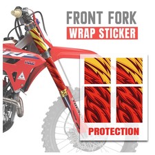 Envoltura de horquilla flecha roja para Suzuki 250SB RMX450Z RMZ 450