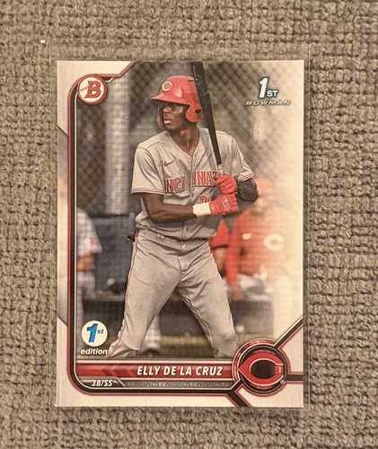 Elly De LA Cruz #BPPF-50 2022 Bowman 1st Edition card