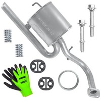 Auspuff Endtopf FüR Toyota Yaris 2 II XP9 FließHeck 1.3 (2006-12/2011)