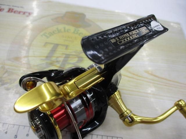 リール SHIMANO 20BB-X HYPER FORCE C2000DXXG Shimano 14BB-X Hyper Force C2000DXG Shore Spinning Reel Used