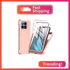 Mocotto for Boost Summit 5G Phone Case with Tempered Glass Screen Protector,Slim