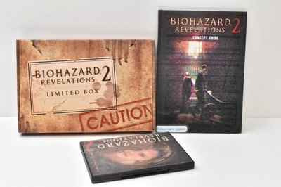 Resident Evil Revelations 2 Concept Guide Book Soundtrack CD No Game Capcom