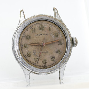 Montre Militaire Vintage Crawford Mécanique - Occasion - Pièce Rare