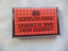 1980s Bib Cassette Tape Head Cleaner for the Sharp MZ-700