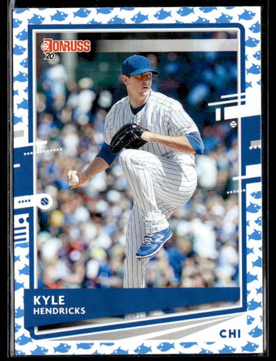2020 Donruss #142 Kyle Hendricks Independence Day