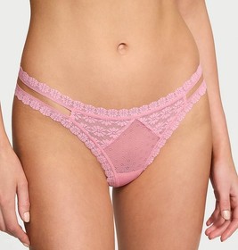 LOT of 8  NWT VICTORIA'S SECRET COTTON LACE VARIETY PANTIES L MULTICOLOR  $110