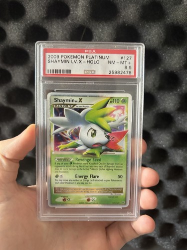 Shaymin LV.X graded PSA 8.5 for sale on eBay