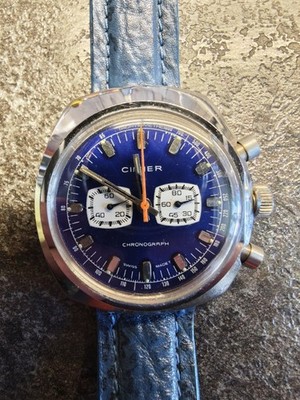 Vintage Cimier Chronograph Armbanduhr Handaufzug Pultgehäuse - 41 mm ca. 1970
