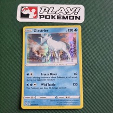 Pokemon Card Glastrier Lost Origin Holo Rare 051/196 Near Mint