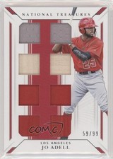 2019 Panini National Treasures Game Gear Material Eights 59/99 Jo Adell 1j2