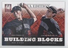 2012 Elite Extra Edition Building Blocks Dual Lucas Giolito Max Fried #3 2u3