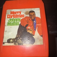 Johnny Mathis Merry Christmas 8-Track Tape 18-KO-0266 Columbia TC8 Untested