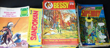100 Bessy/Buffalo Bill/Superman/Lupo  Comic Sammlung/Konvolut/Paket 70/80er Jah.