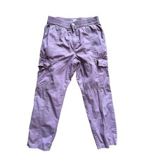 GAP Kids Amethyst Cargo Pants Elastic Waist Jogger Style Size 12