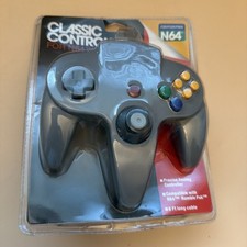 Solid Gray Classic Controller Control Pad Gam...