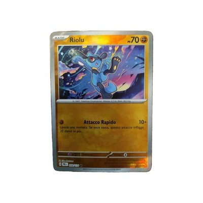Riolu 050/131 Pokeball Reverse Prismatische Evolutions Ita Karte Game Freak Pokem